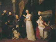 Vasily Tropinin, Family portrait of counts Morkovs,